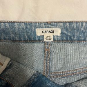 Garage denim skirt